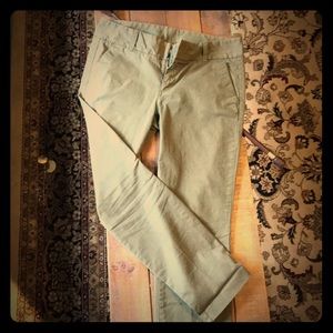 Andie Chino Pant Olive 10 Tall